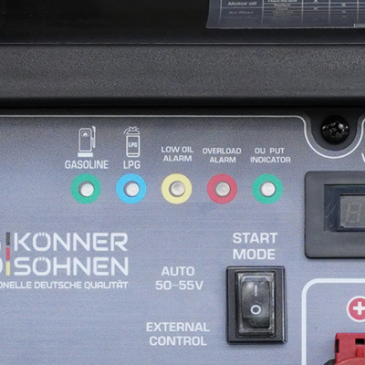 Überwachung aller wichtigen Betriebsparameter