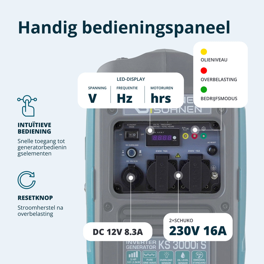 Invertergenerator KS 3000i S