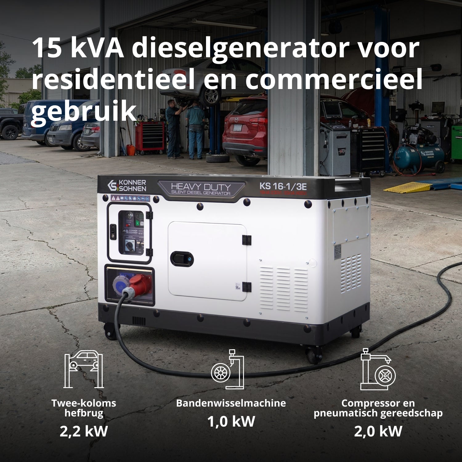 Dieselgenerator KS 16-1/3E