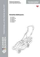 Kosiarka elektryczna KS 32LM12-BL, KS 38LM16-BL, KS 43LM20