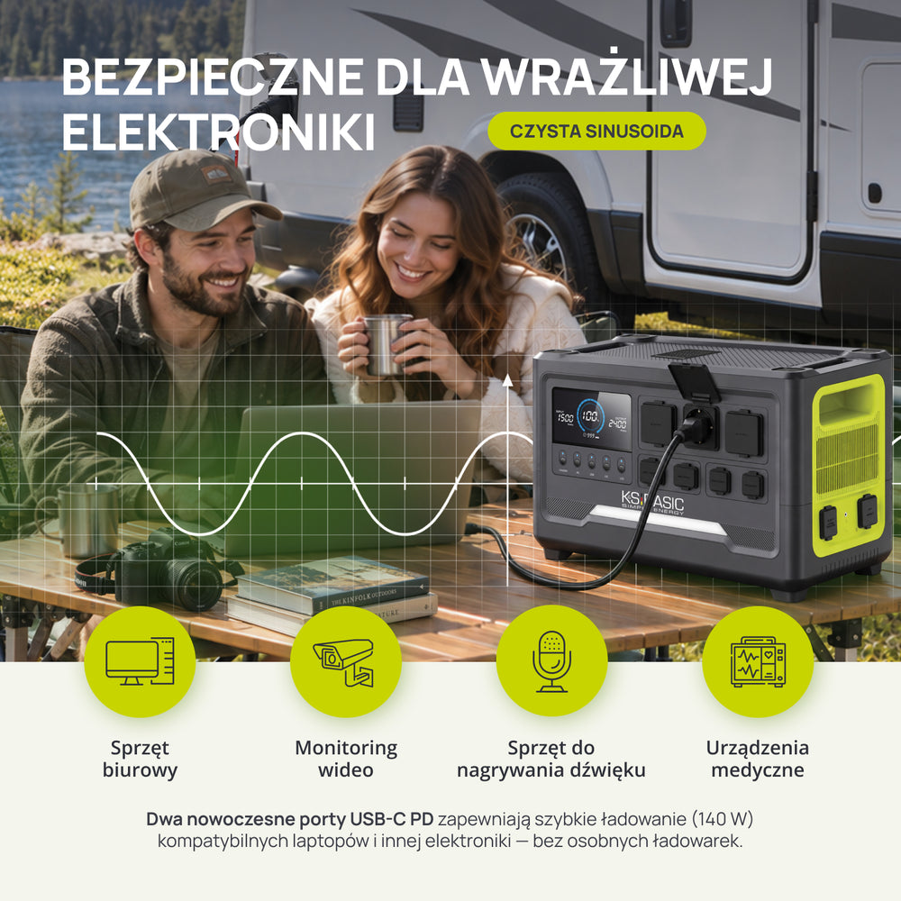 Przenośna stacja zasilania KSB 1200PS