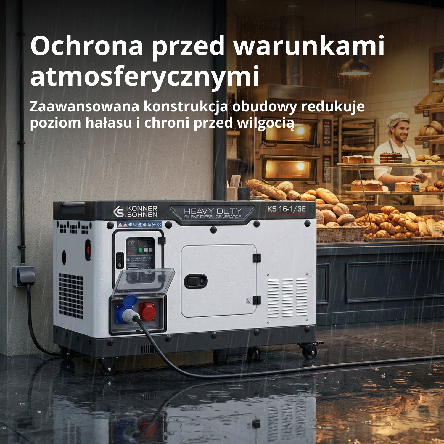 Generator dieslowski KS 16-1/3E