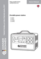 Přenosná elektrárna KS 300PS, KS 500PS, KS 1200PS, KS 2400PS