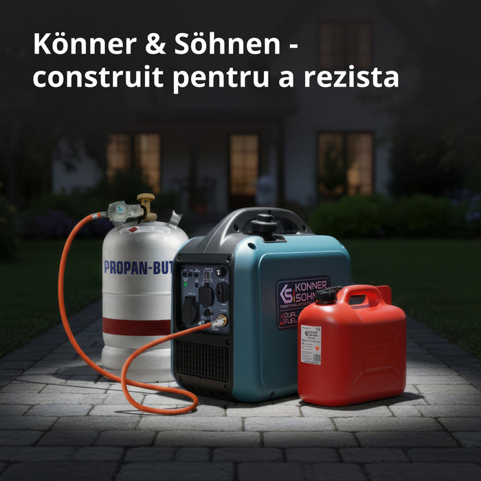 Generator Invertor (gaz/benzină) KS 1900iG S (Recondiționat – Stare Excelentă)