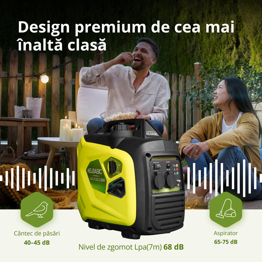 Generator pe benzină cu invertor KSB 33i S