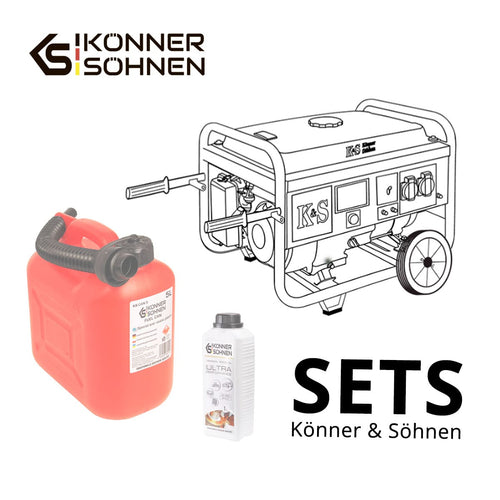 SETPROMO639: KS 6100HDE + KS 10W-30 + KS B2A + KS Cover 20 + KS 6-9D Kit