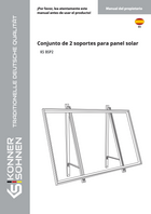 Montajes de paneles solares KS BSP2