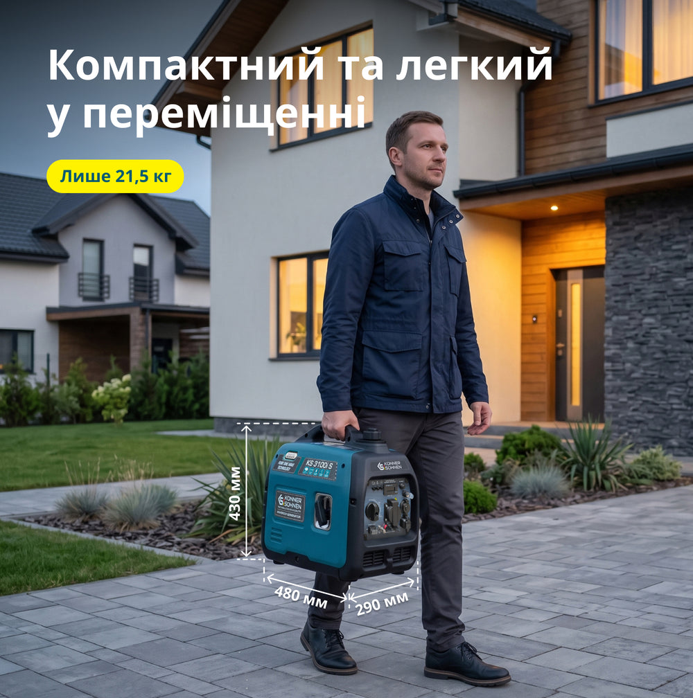 Інверторний генератор KS 3100i S