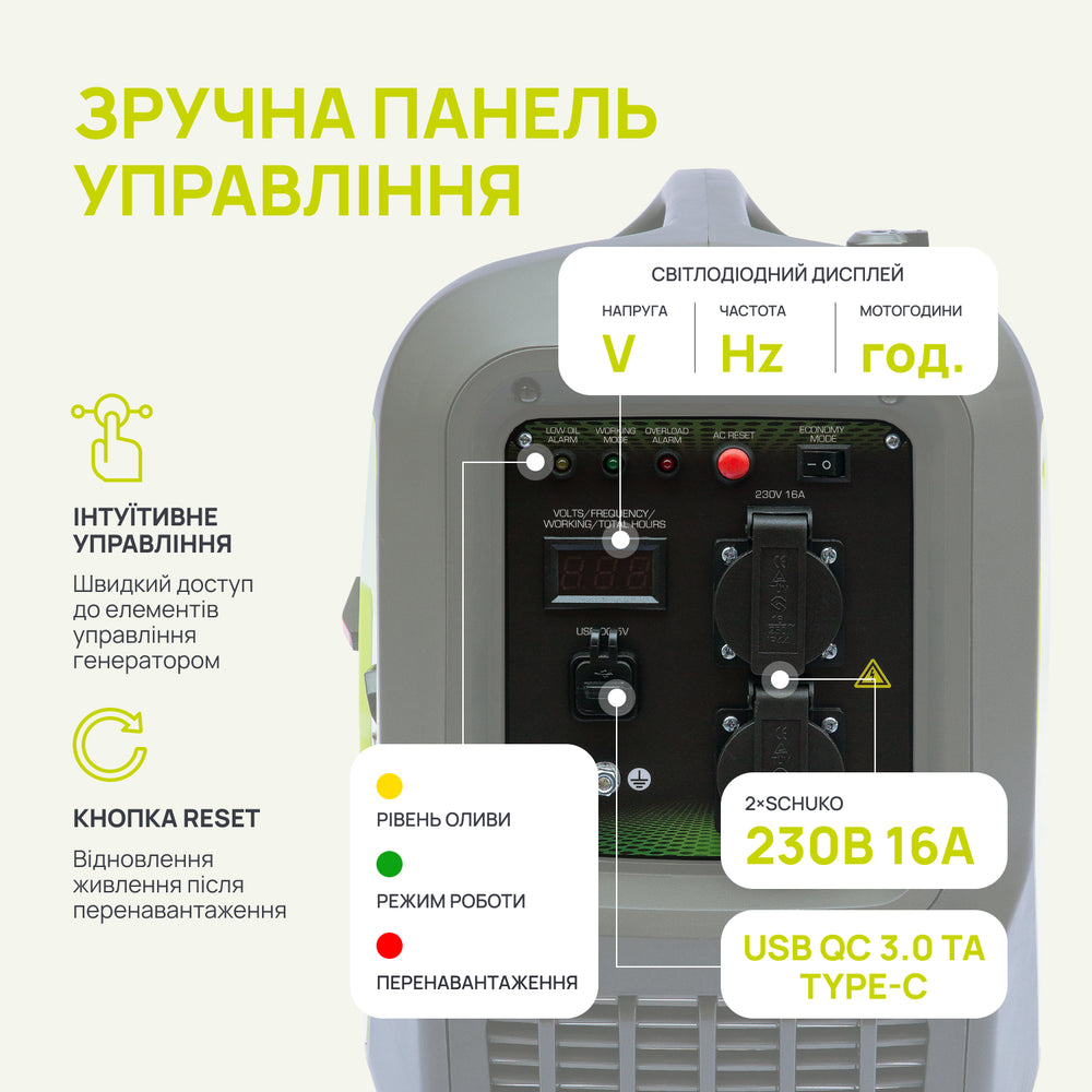 Інверторний генератор KSB 32i S 