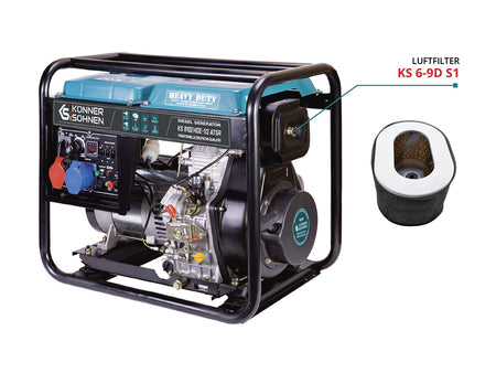Filtr powietrza KS 6-9D S1