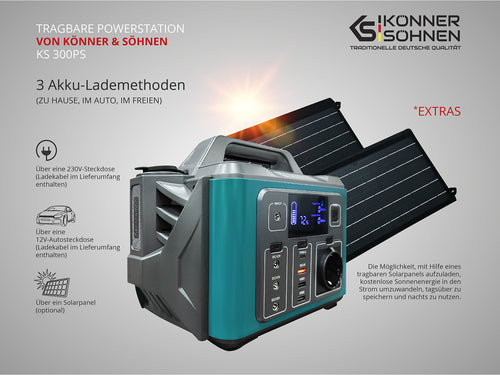 Přenosná elektrárna KS 300PS