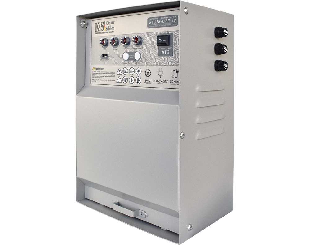 Benzingenerator "Könner & Söhnen" KS 12-1E 1/3 ATSR