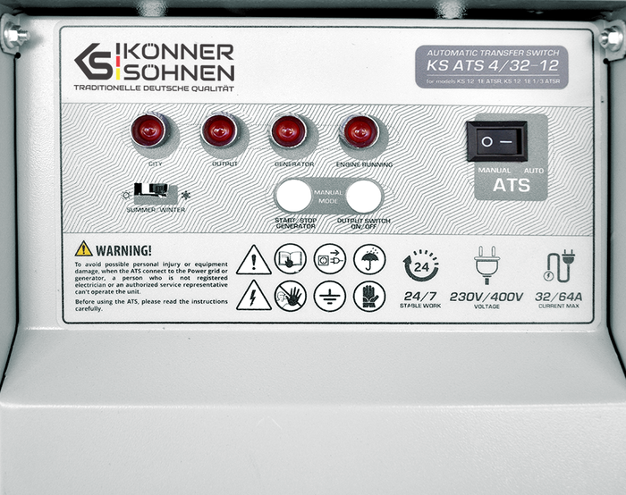 Commutateur de Transfert Automatique KS ATS 4/32-12