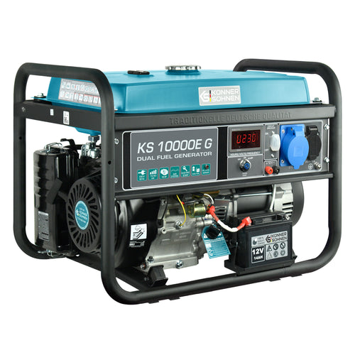 Groupe électrogène à essence/gaz "Könner & Söhnen" KS 10000E G