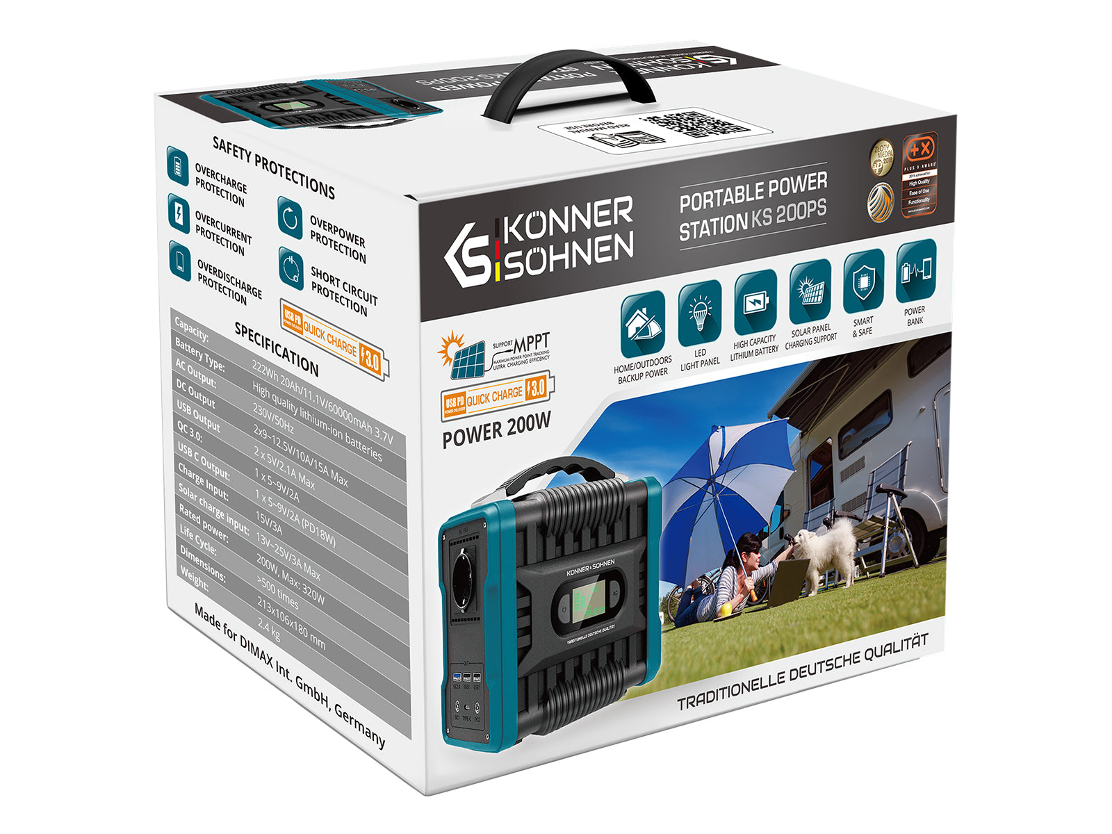Přenosná elektrárna KS 200PS