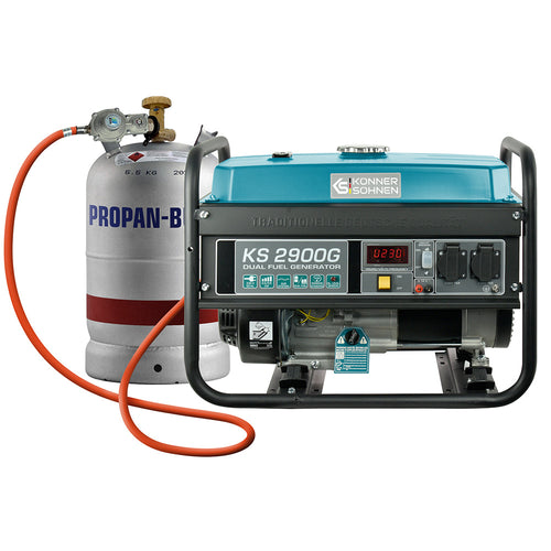 Groupe électrogène à essence/gaz "Könner & Söhnen" KS 2900G