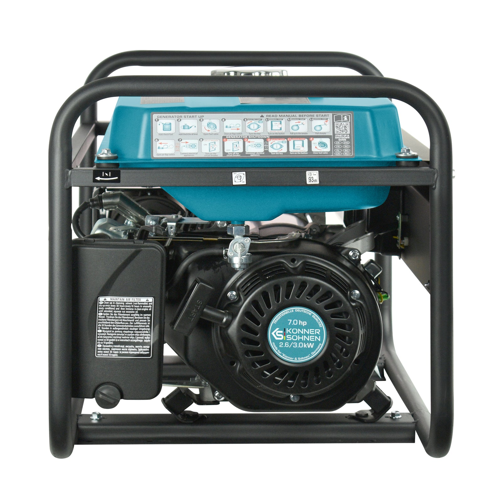 Gasoline generator "Könner & Söhnen" KS 3000