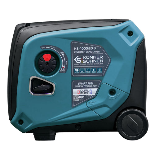 Groupe électrogène à essence-gaz de type inverter KS 4000iEG S