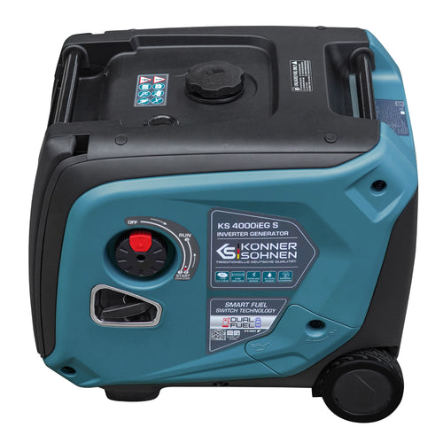 Groupe électrogène à essence-gaz de type inverter KS 4000iEG S