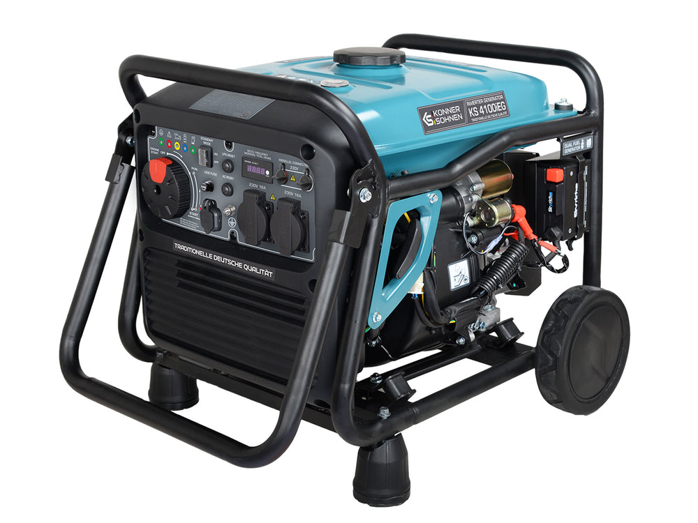 Invertorový generátor na LPG/benzín KS 4100iEG