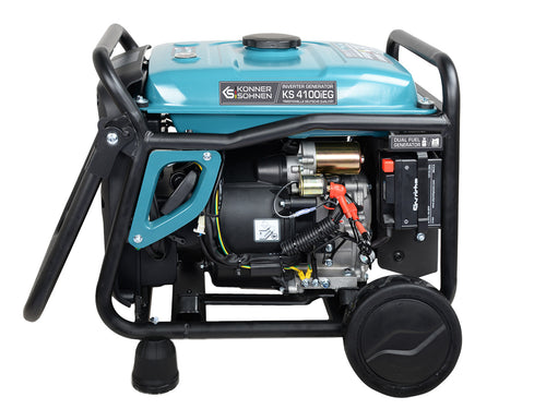 Groupe électrogène à essence-gaz de type inverter KS 4100iEG