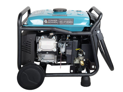 Groupe électrogène à essence-gaz de type inverter KS 4100iEG