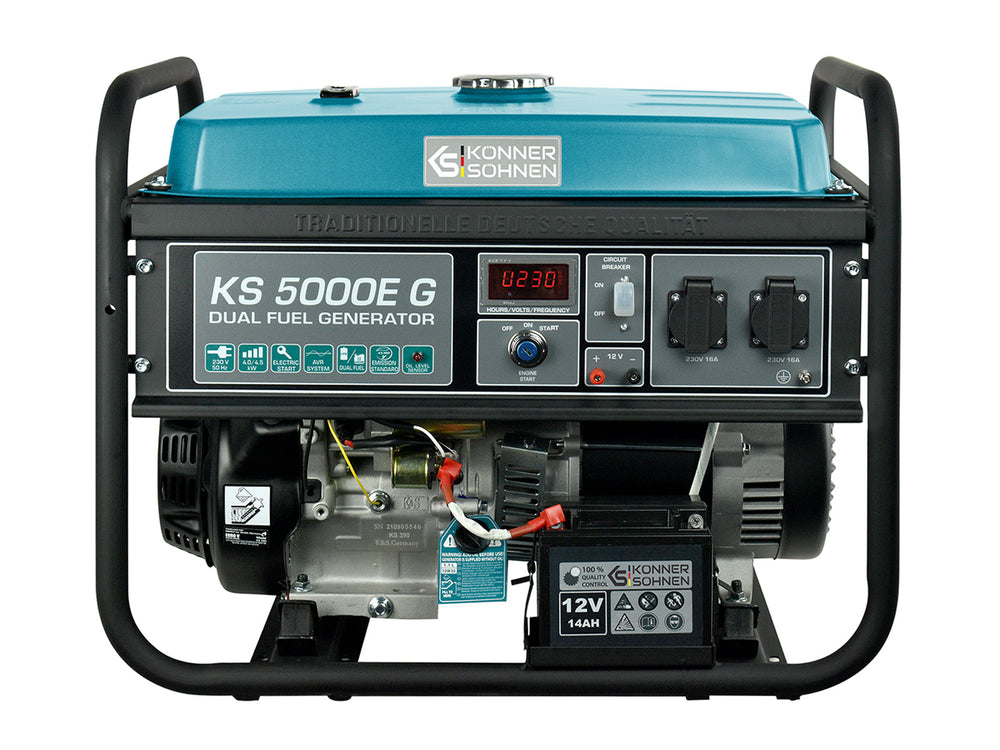 Γεννήτρια LPG/Βενζίνης «Könner & Söhnen» KS 5000E G