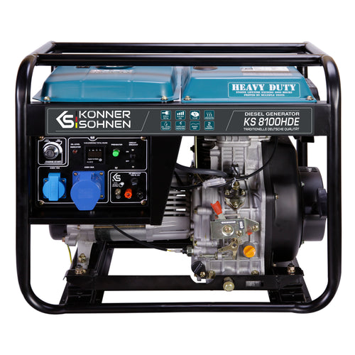Dieselový generátor „Könner & Söhnen“ KS 8100HDE (EURO V)