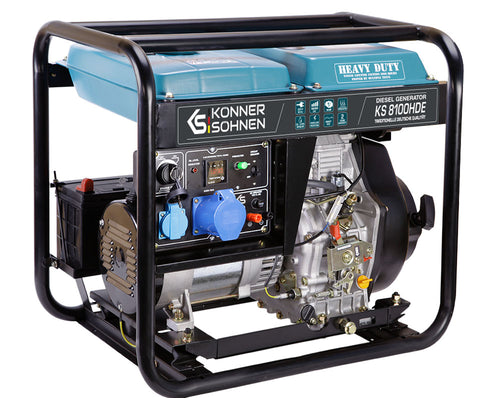 Dieselový generátor „Könner & Söhnen“ KS 8100HDE (EURO V)