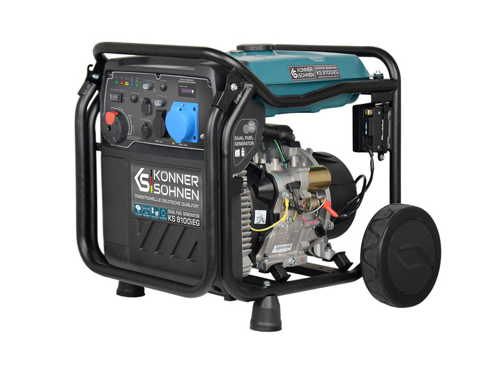 Gerador inversor a GPL/gasolina KS 8100iEG