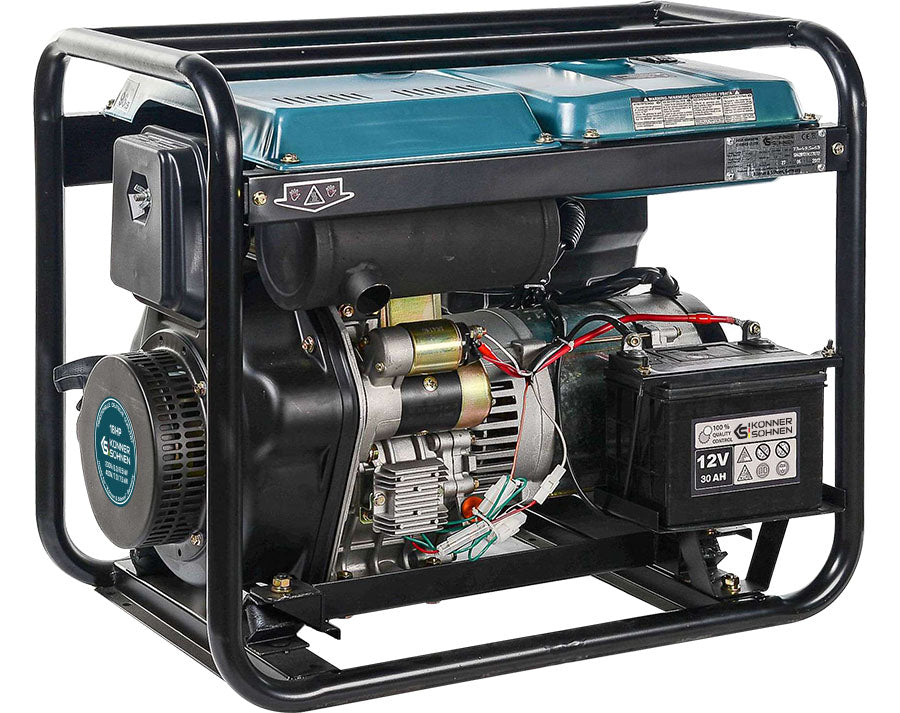 Diesel-Generator "Könner & Söhnen" KS 9100HDE-1/3 ATSR (B-Ware Sehr gut)