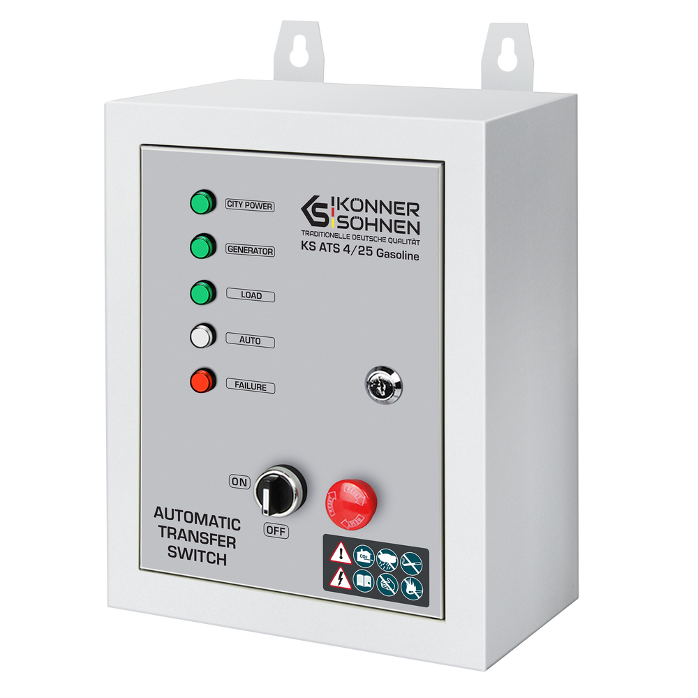 Commutateur de Transfert Automatique KS ATS 4/25 Gasoline