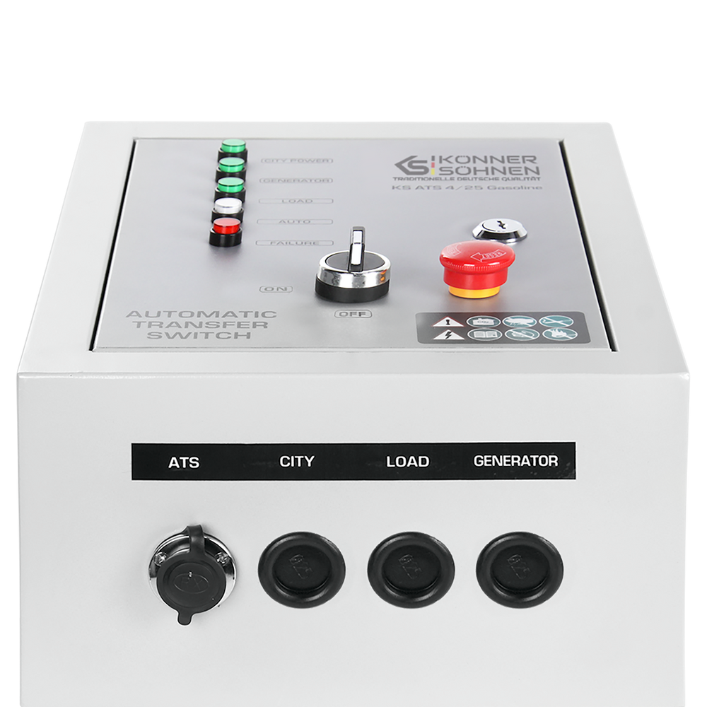 Commutateur de Transfert Automatique KS ATS 4/25 Gasoline