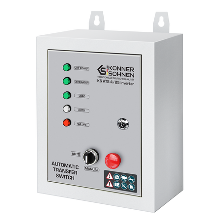 Interruttore di Trasferimento Automatico KS ATS 4/25 Inverter