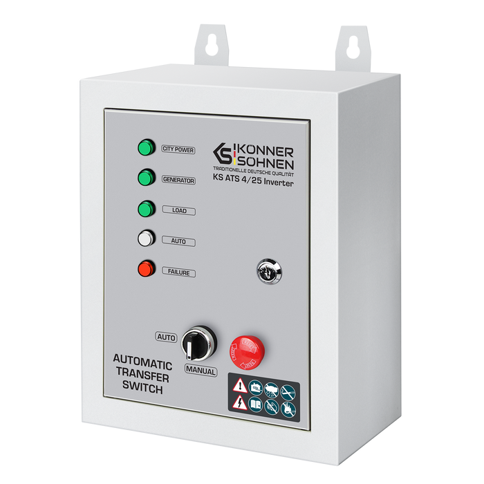 Interruptor de Transferencia Automática KS ATS 4/25 Inversor
