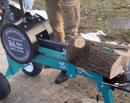 Benzin-holzspalter vom kinetischen typ KS 15TKG 52/35