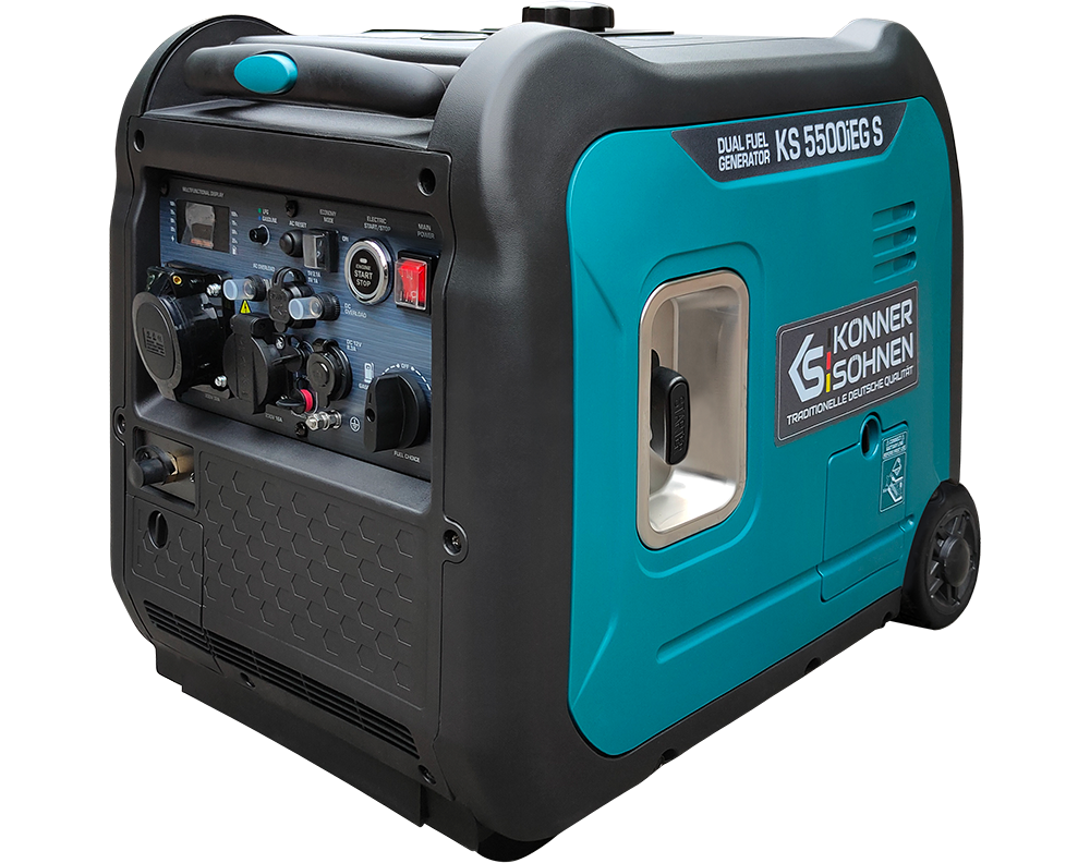 LPG/gasoline inverter generator KS 5500iEG S