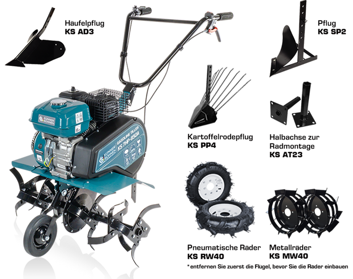Бензинов култиватор KS 7HP-850A