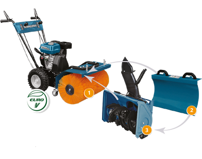 Multifunction machine KS 7HP-MFM 80 SET 4 in 1