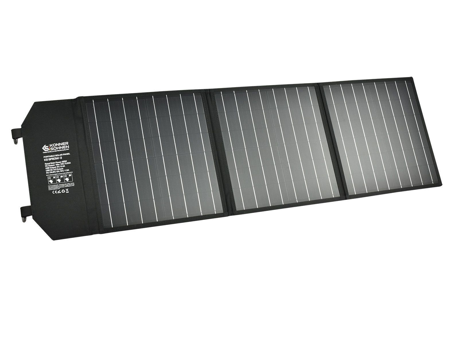 Přenosný solární panel KS SP60W-3